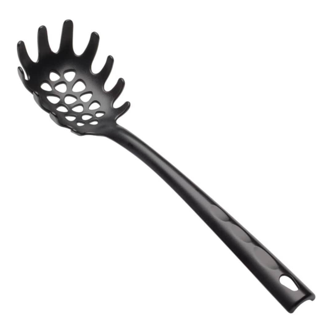 Highgrade Black Spaghetti Spoon 33 Cm - Eva Collection
