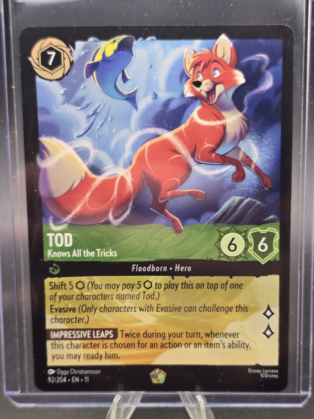 2026 Disney Lorcana Winterspell EN-11 Tod 92/204 Foil