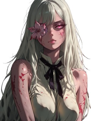 Zero from Drakengard 3 Vinyl Car Decal Sticker 7'' Weatherproof