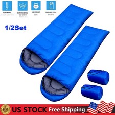 Thick Adult Cold Weather Warm Sleeping Bag For Big  Tall Waterproof Winter Bag