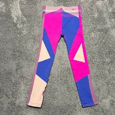 Nike Leggings Womens Large Sculpt Icon Clash 7/8 Seamless Training Tight CJ4135