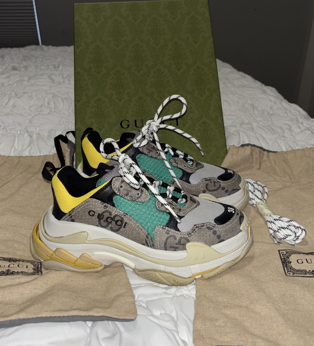 BALENCIAGA Gucci Triple S ハッカー ラボ スニーカー Buy Gucci x Balenciaga Wmns Triple S 'The Hacker Project