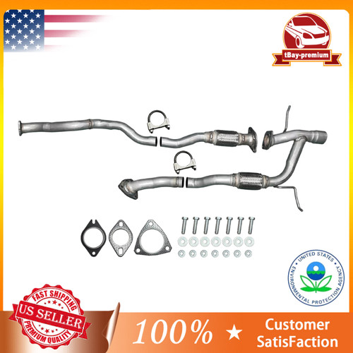 EXHAUST FLEX PIPES For 2019-2022 Jeep Cherokee 3.2L left and right side