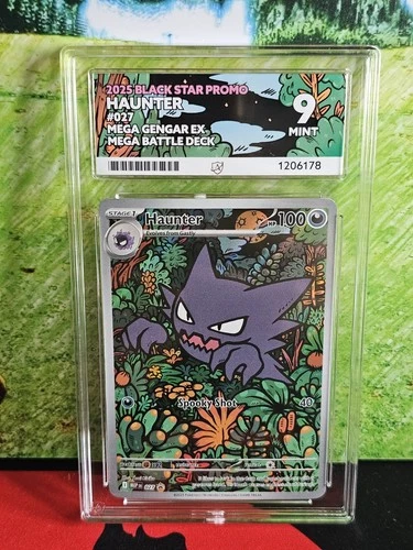 Pokémon Haunter MEP 027 Promo, ACE 9 Mint Gengar Battle Deck