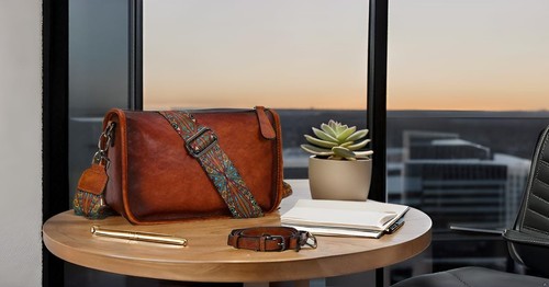 Leather Crossbody Bags for Women Hobo Purses Small Shoulder Handbags Cross Bo... - Picture 9 of 9