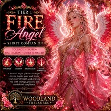 Tier 1 Fire Angel Spirit Companion
