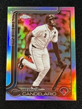 Jeimer Candelario Cincinnati Reds Sepia Refractors - 2025 Topps Chrome #85