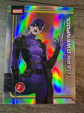 2026 Topps Chrome Marvel Comics #27 Dark Gwenpool Refractor