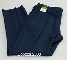 Haggar Men's Straight-Fit Dress Pants, Blue, Size 38X32