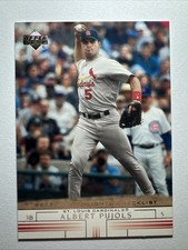 Albert Pujols 2001 Upper Deck Checklist #499 St. Louis Cardinals