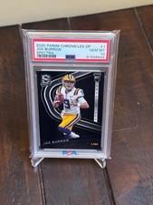 2020 Panini Chronicles Draft Picks Joe Burrow Spectra #1 RC PSA 10 Bengals