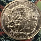 Remember The Alamo 1oz Copper Round Coin.