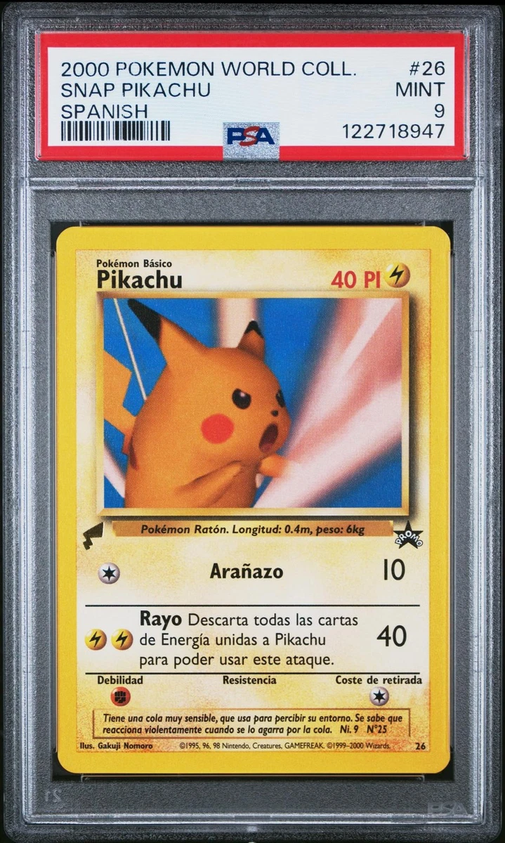 PSA9 ピカチュウワールド スペイン PSA9 ピカチュウワールド スペイン