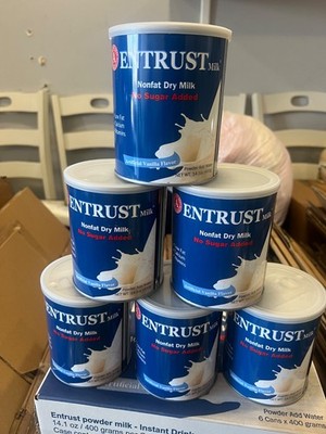 Entrust Milk Best Nutrition Formula No Sugar Added Powder - Sữa Bột Entrust 400g