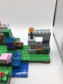 LEGO Minecraft: The Iron Golem (21123) COMPLET SET NO BOX NO MANUAL PUT TOGETHER