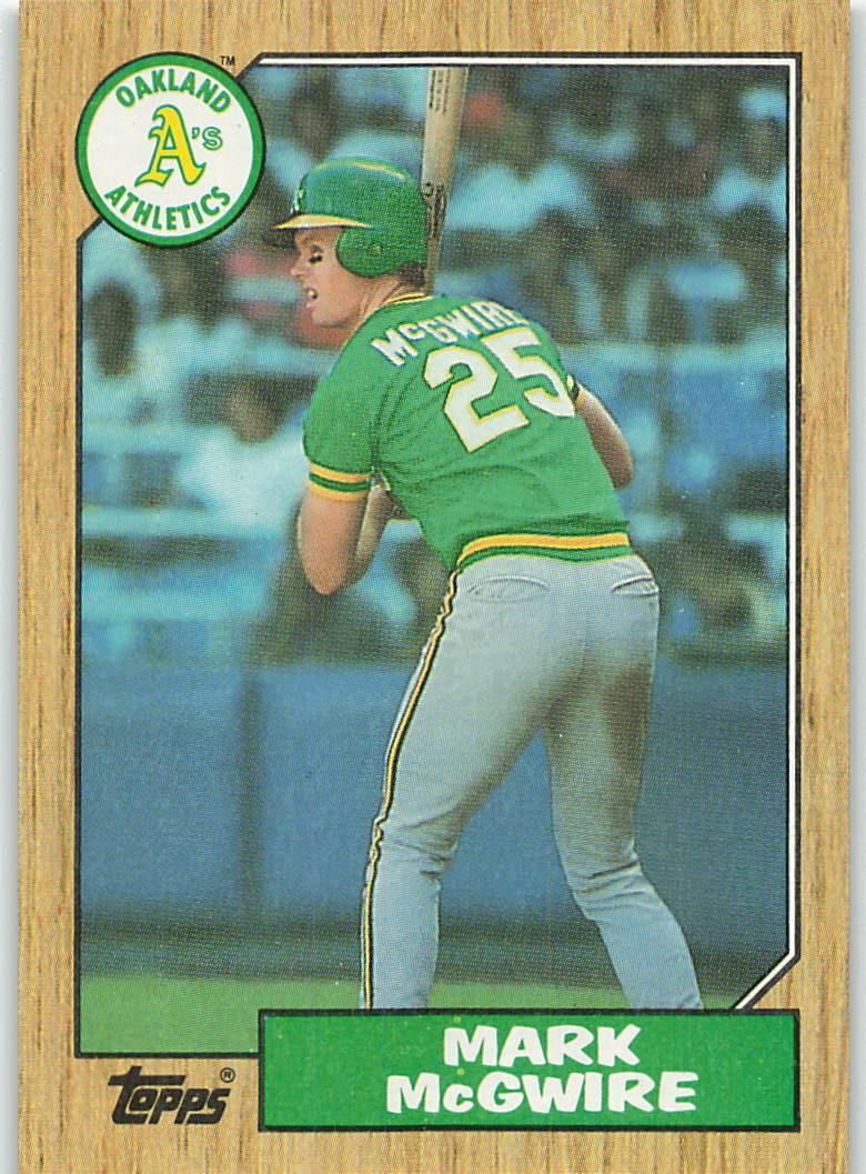 1987 Topps #366 Mark McGwire