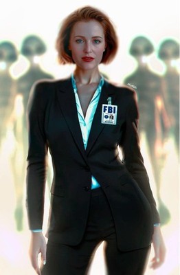 Dana Scully X-Files Cosplay 4 book Set by Taurus Gillian Anderson Homage BooKoo