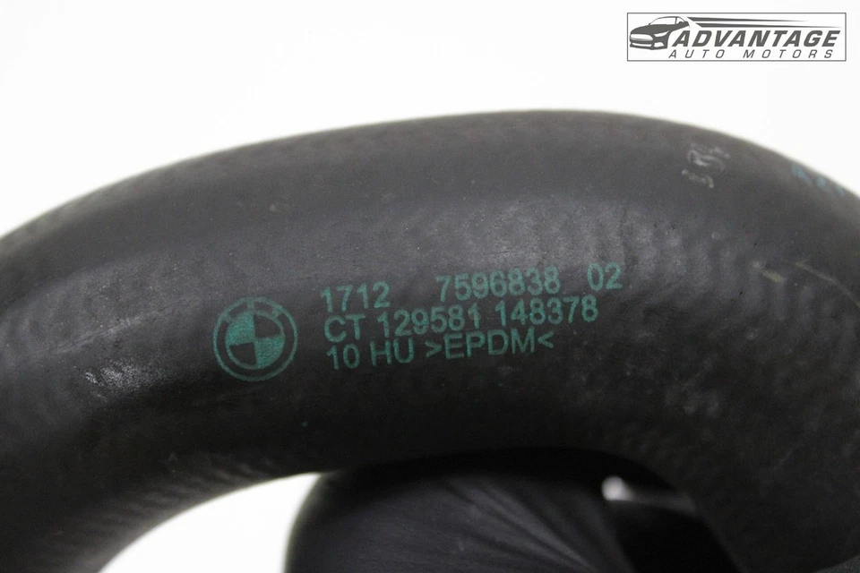 BMW 328I GT F34 2014-2016 termostato refrigerante radiador manguera inferior tubo OEM Foto 4 de 4