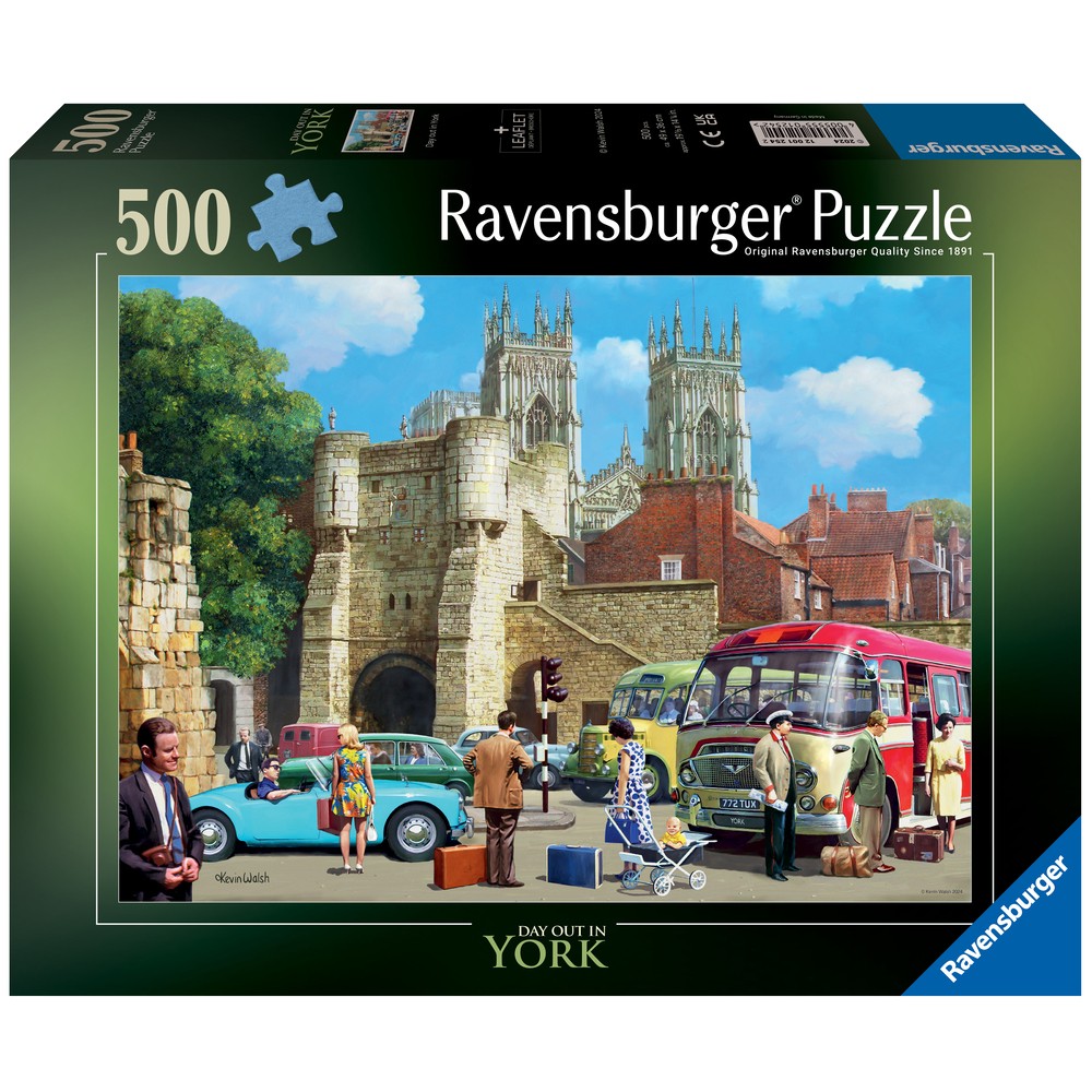 Ravensburger Day Out in York 500 Piece Jigsaw Puzzle