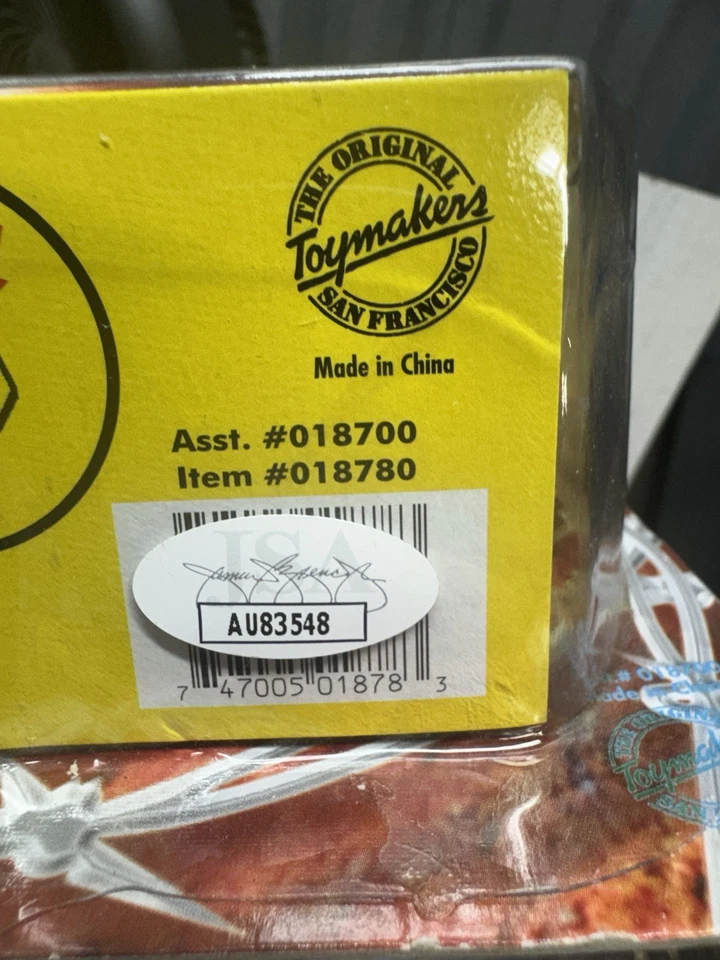 Signed Nunzio JSA Little Guido The Original SF Toymakers 2000 ECW Bash Brawlers - Image 3 of 4