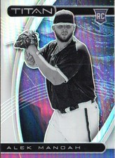 2021 Panini Chronicles #13 Alek Manoah Titan Holo