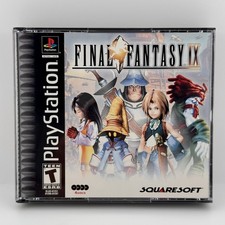 Final Fantasy IX 9 PS1 Black Label Sony PlayStation Clean Discs No Manual