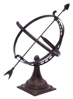 Sonnenuhr 52Cm Eisen Garten Dekoration Nostalgie Antik-Stil