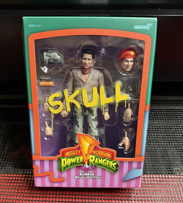 Super7 Ultimates Mighty Morphin Power Rangers Eugene Skull Skullovitch Figure