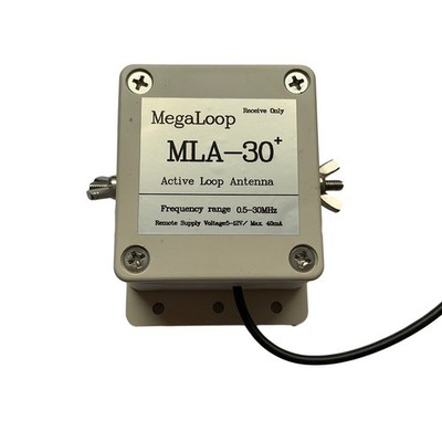 Kompakte und leistungsstarke MLA-30+ (Plus) 05-30Mhz Ring Aktiv Empfang Antenne