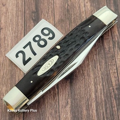 Case XX  6292 Jack 4.13'' Closed Bone CS Pocket Knife Made In USA 1973 7 Dots