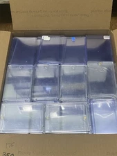 Large Flat Rate Box of 800+ Used Standard Top Loaders + Magnetic One Touch