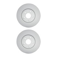2 Bremsscheiben InnenbelüFtet Ø 63,5 Mm 27 Mm Hella FüR U.A. Ford Focus