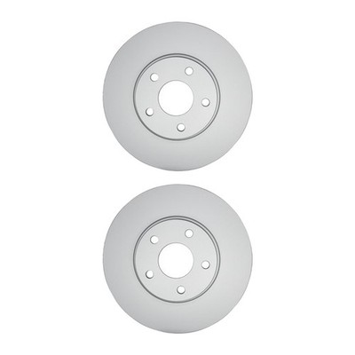 2 Bremsscheiben innenbelüftet Ø 63,5 mm 27 mm HELLA für u.a. FORD FOCUS