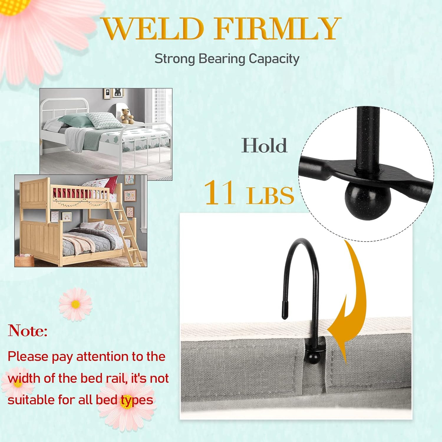 Bedside Storage Caddy/Bedside Hanging Bag for Headboards Bunk Grey 