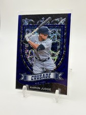 2021 Panini Chronicles - Crusade Aaron Judge #13 Blue Velocity Prizm