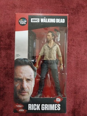 Mcfarlane Toys The Walking Dead Rick Grimes. Color Tops.