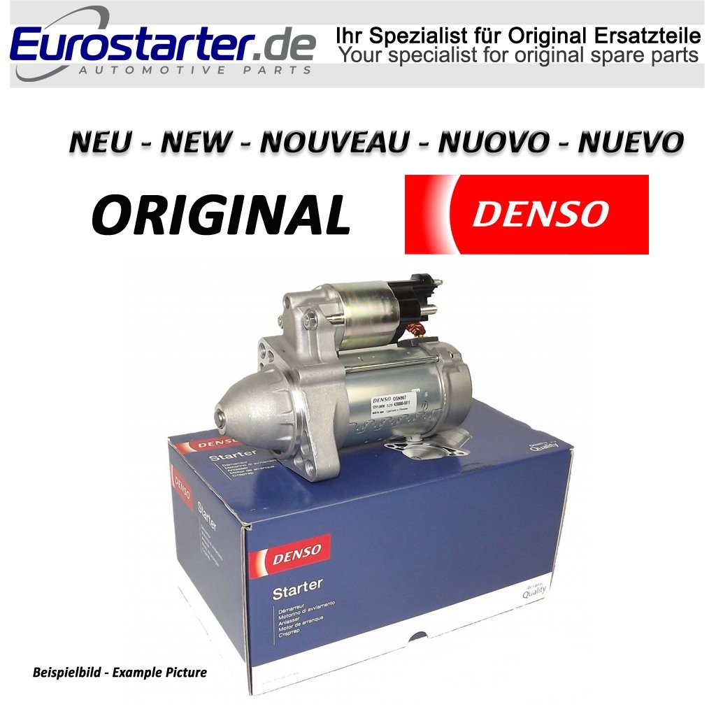 Anlasser Neu Original Denso 438000-2610 für PORSCHE