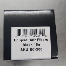 Eclipse Hair Fibers Building/Thickening Fibres Powder Black 15g EC-200