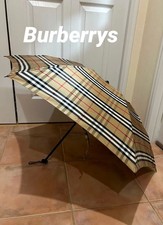 Burberry Folding Umbrella Nova Check Beige Manufactured by Aurora