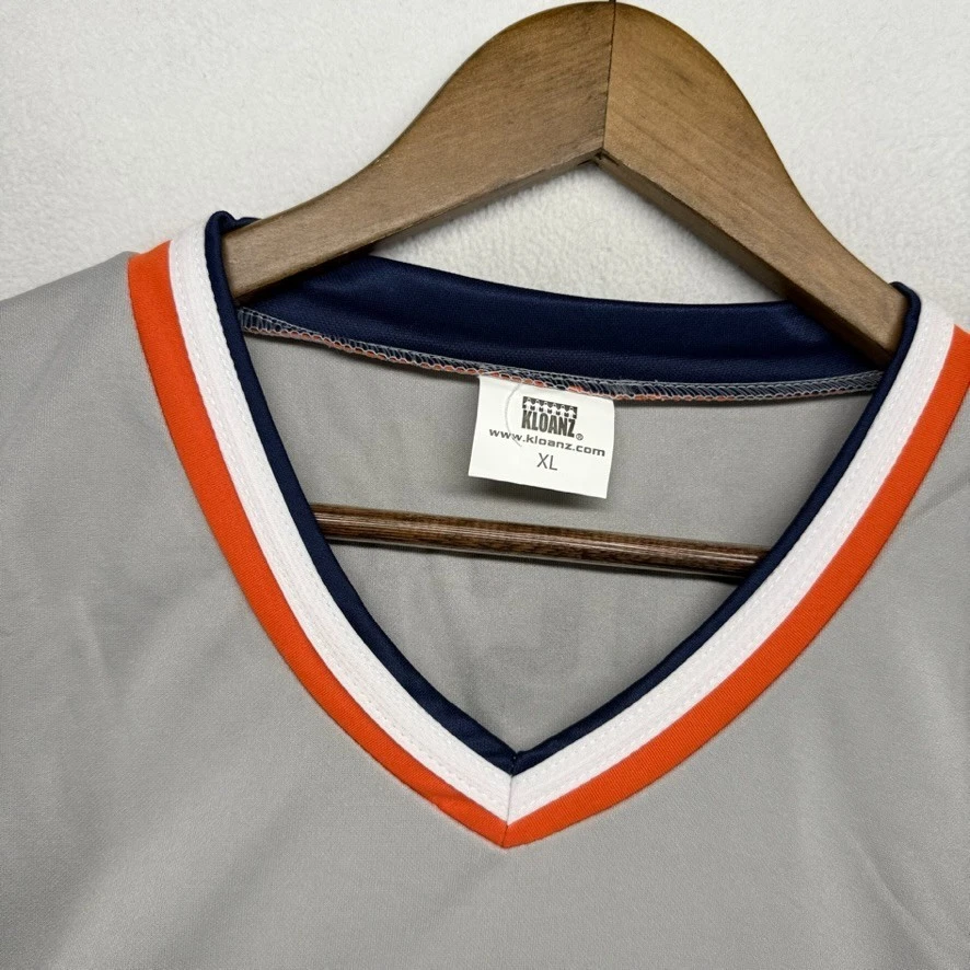 Detroit Tigers Jersey Men's XL Gray Kirk Gibson Retro Stadium SGA Throwback - Image 3 of 4
