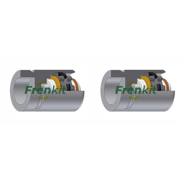 2X Frenkit 34,9Mm Kolben Bremssattel Hinten Passend FüR Mazda MX-5-image