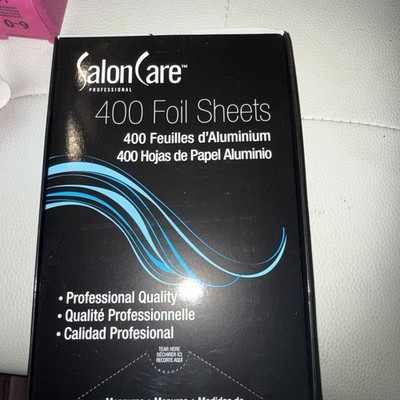 Salon Care 400 Foil Sheets Professional Quality ￼