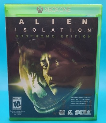 Alien Isolation Nostromo Edition (Microsoft Xbox One, 2014) Tested & Works