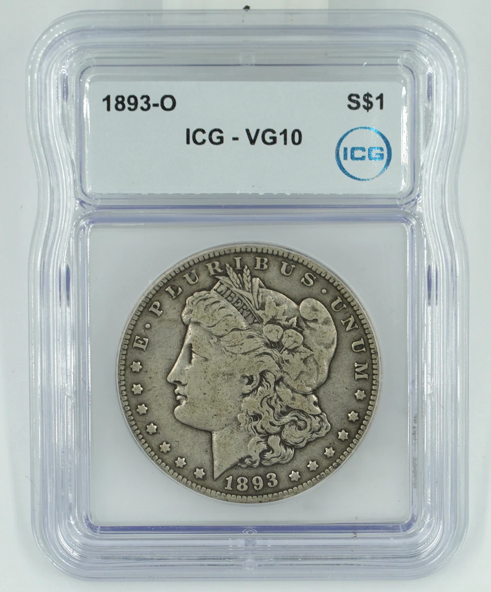 VG 10 Graded 1893 Year Morgan US Dollars (1878-1921) for sale | eBay