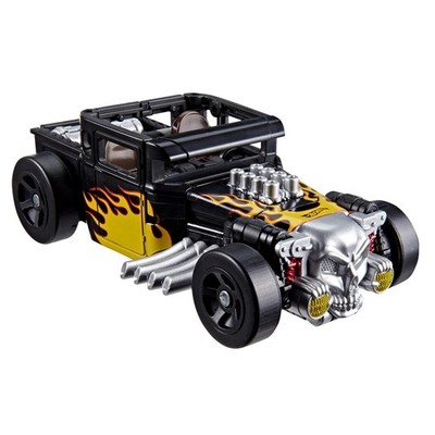 Transformers Collaborative Hot Wheels x Bone Shaker, Deluxe Class 5-Inch Robo...