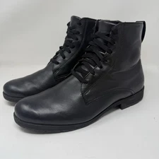 Alpinestars Black Leather Parlor Drystar Moto Motorcycle Boots Men's Sz 13 M