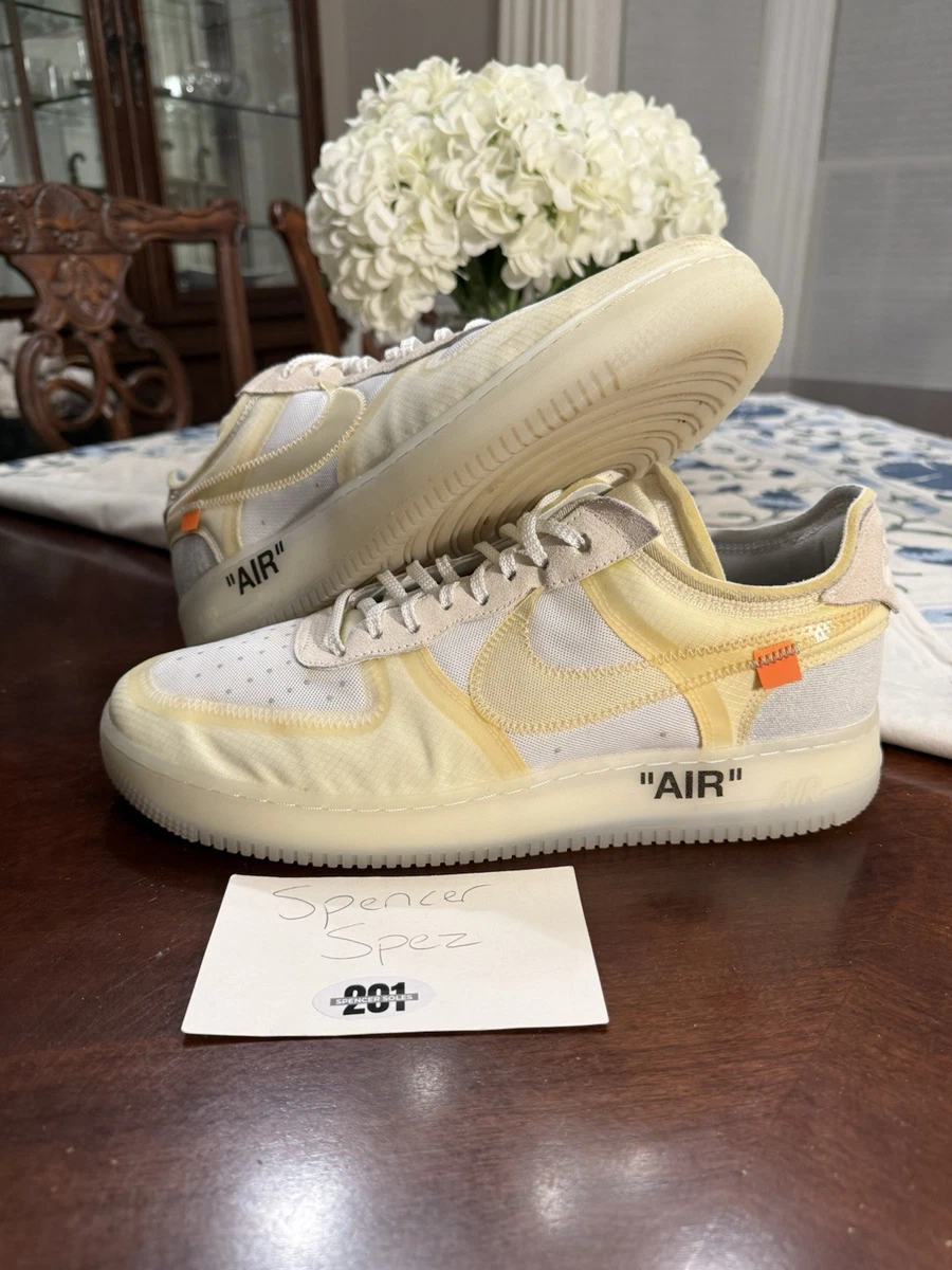 Nike Off-White x Air Force 1 Low The Ten | eBay