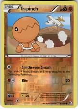 Trapinch 83/149 Common Boundaries Crossed Pokemon Reverse Holo Moderately Played on eBay