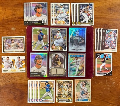 Yu Darvish 29 Card Lot - Serial #'d Parallels, Jumbo Relic #/48, Inserts, Ref