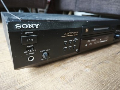 Sony Minidisc Deck MDS-JE530 mit Fernbedienung und 40 Minidisk